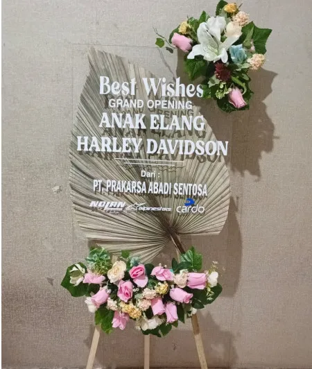 Papan Akrilik Ucapan Grand Opening Parigi Moutong
